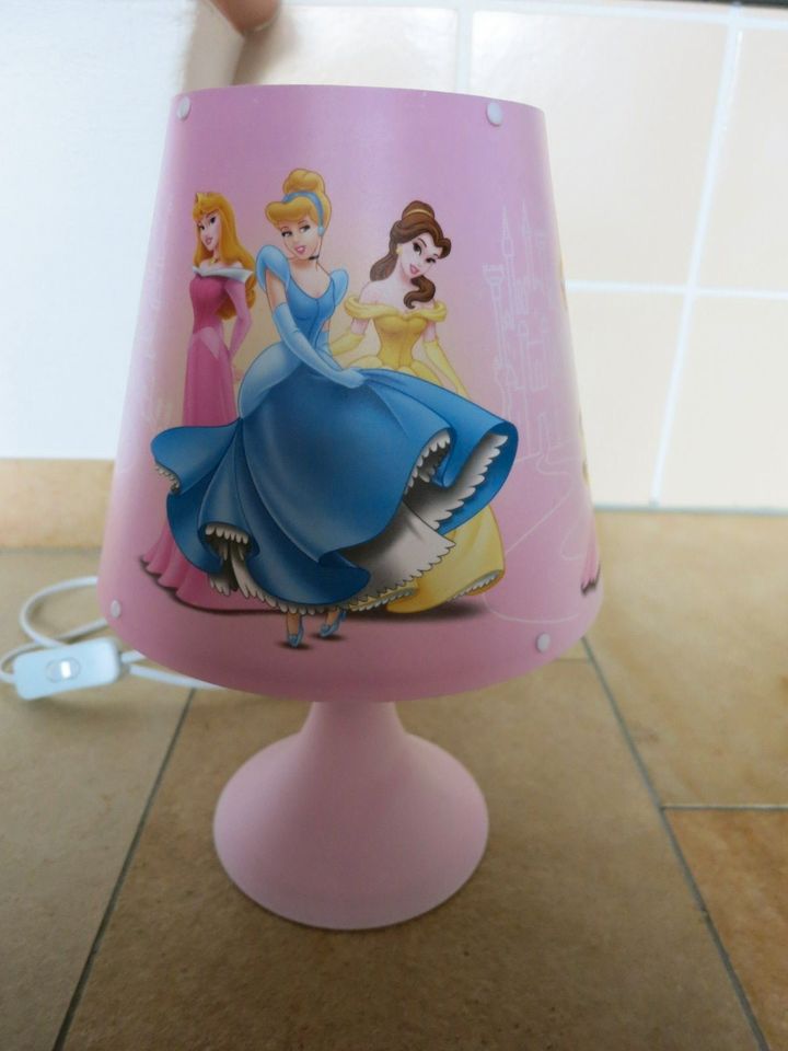 Nachtischlampe Disney Prinzessinnen in Wellheim