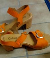 schicke Absatz Sandalette orange Nordrhein-Westfalen - Hamm Vorschau