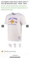 Los Angeles Lakers - T-Shirt - neu und ungetragen Frankfurt am Main - Gallusviertel Vorschau