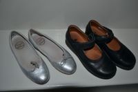 Ballerina Gr. 33, Silber, blau,echt Leder Ballerina,Markenschuhe Bayern - Friedberg Vorschau