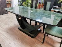 Esstisch mit Stühlen schwarz grün Presotto Design Holz massiv Sachsen-Anhalt - Dessau-Roßlau Vorschau