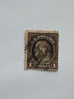 Briefmarke USA Benjamin Franklin 1917 1 Dollar Saarland - Saarlouis Vorschau