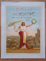 1923 Schweizer Hotel Verein Basel Litho Plakat Poster Werbung Bayern - Lindau Vorschau