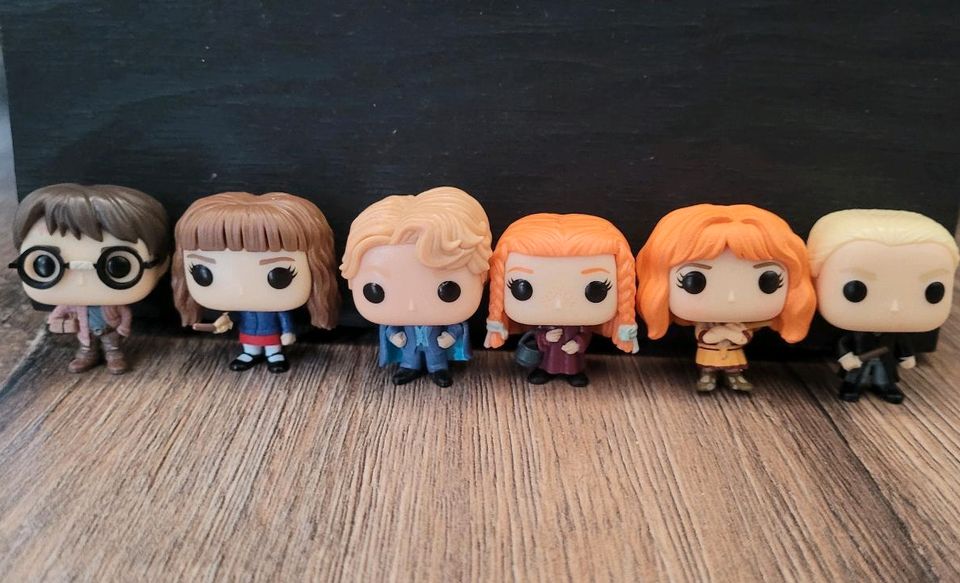 Mini Funko Pop Harry Potter, Molly&Ginny Weasley, Draco, Hermine in Rheinbach
