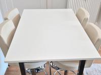 Küchentisch Esstisch Bartisch Barstühle weiß/Beige IKEA Eimsbüttel - Hamburg Lokstedt Vorschau