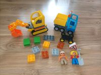 Lego Duplo Bagger und LKW Baustelle Thüringen - Mühlhausen Vorschau