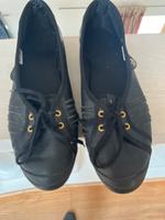 Adidas Ballerina Sneaker 39 1/3 (38) schwarz Leder Saarland - Beckingen Vorschau