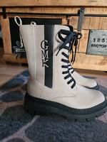 Stiefel Stiefeletten grau Gr. 39 Tozzi Bayern - Kasendorf Vorschau