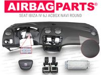 SEAT IBIZA IV 6J ACBGX NAVI ROUND Armaturenbrett Airbag Satz Bremen - Obervieland Vorschau