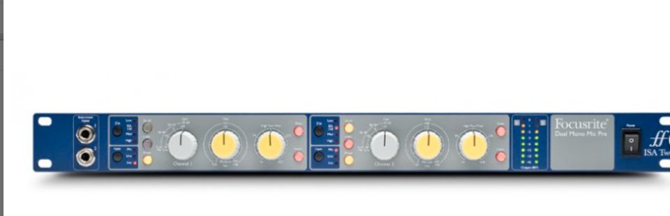 Focusrite ISA TWO Transformer Mic Preamp EQ LUNDAHL LL 1538 in Köln