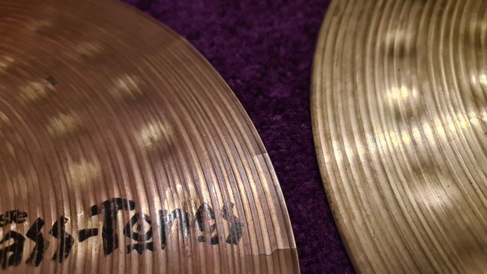 hihat becken 14 paiste brass tone  versand möglich in Beverstedt