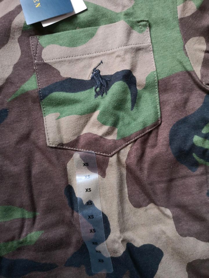 Ralph Lauren T-Shirt Gr. XS NEU Camouflage in Ennepetal