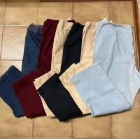 6 Damen Hosen Jeans mit Gummizug in Größe 52 Hessen - Rödermark Vorschau