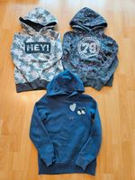 Gr. 140: 3x Hoodies Kaputzenpullover gefüttert Fleece Berlin - Lichtenberg Vorschau