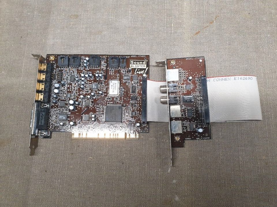 Creative Sound Blaster Live! PCI 5.1 Sound Card CT4620 und CT4660 in Norderstedt