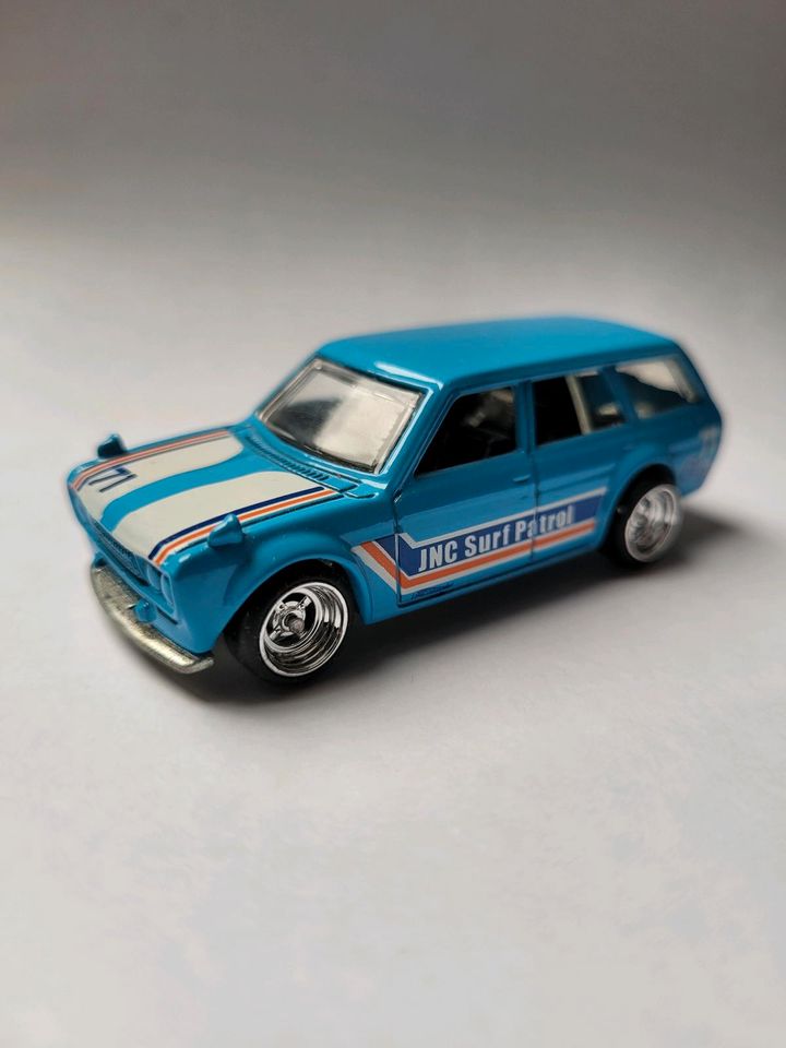 Hot Wheels Datsun 510 Wagon Lose. Umbau auf Metallboden und Gummi in Rehburg-Loccum