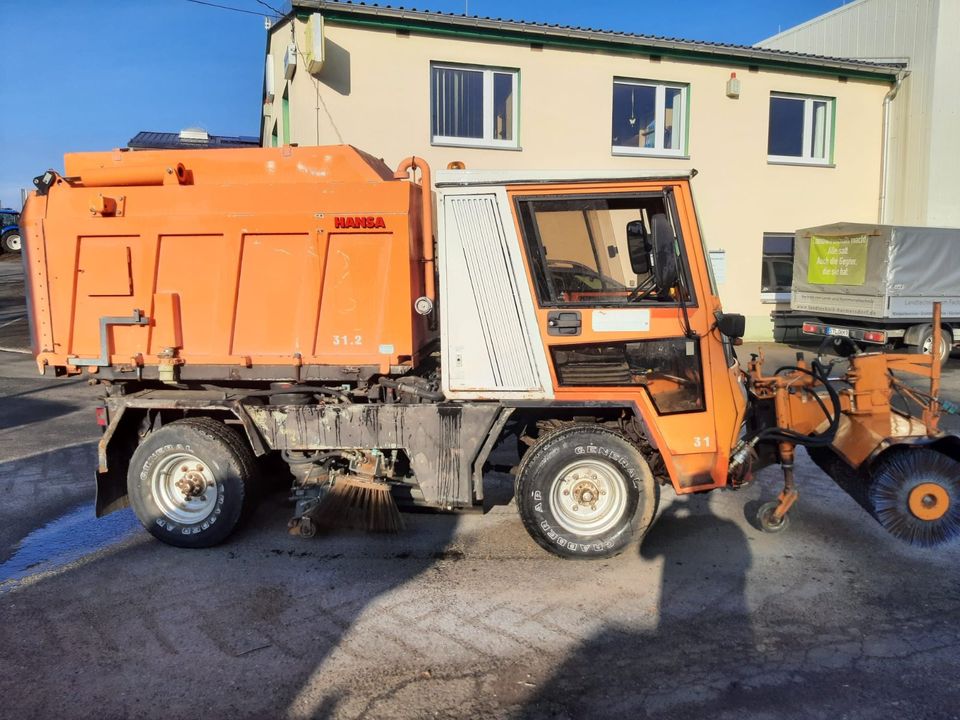 Hansa APZ 1003H 4x4 Kehrmaschine Multicar Kipper in Zwoenitz