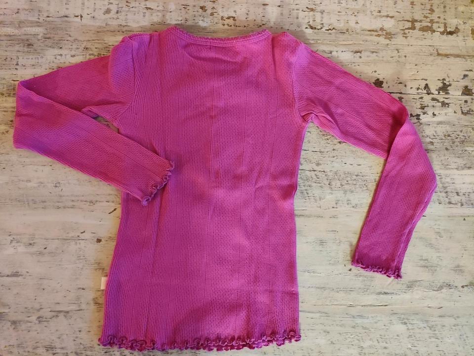 AYA NAYA Shirt Henley 7y 122 Longsleeve Langarm Pink TOP Skandi in Stuttgart