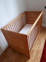 Babybett, Gitterbett, Babymatratze, Beistellbett, Vollholz, Bett Sachsen - Wallroda Vorschau