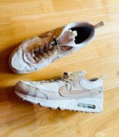 Nike Sneaker 'Air Max 90 ~ Gr 40,5 beige/braun - 2x getragen Hessen - Zierenberg Vorschau
