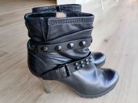 Kennel&Schmenger Stiefelette High Heels echt Leder schwarz Baden-Württemberg - Westhausen Vorschau