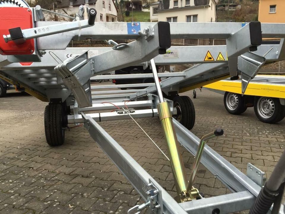 Böckmann AH 4320/35 - Profi Autotransporter kippbar mit Seilwinde in Zell (Mosel)