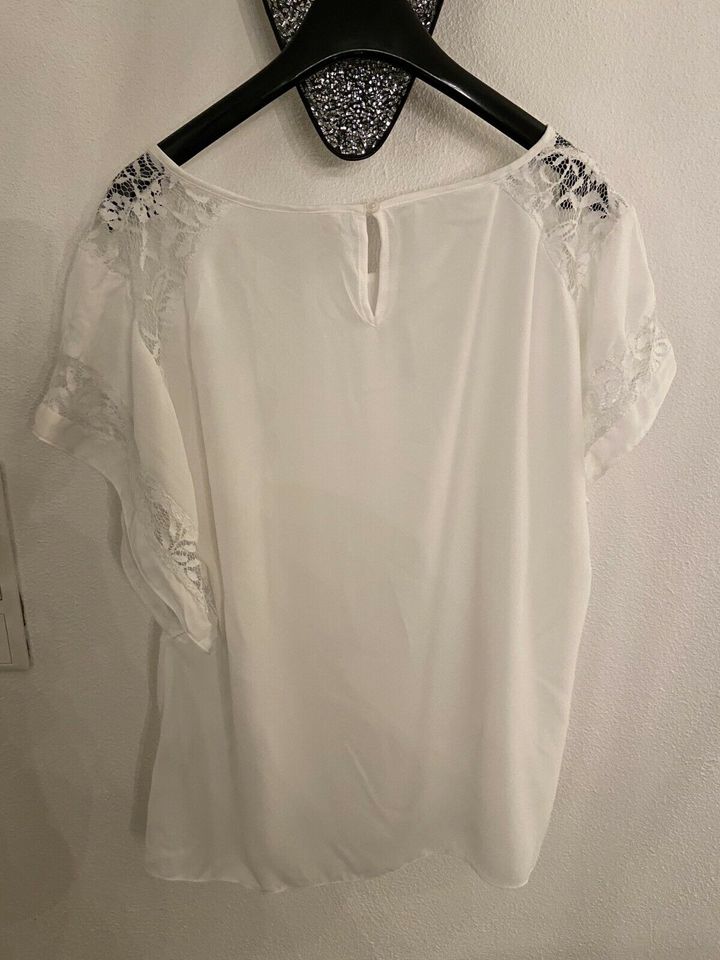 SOYACONCEPT Bluse Top Shirt Spitze Lace Jades Impressionen Opus in Altenbeken