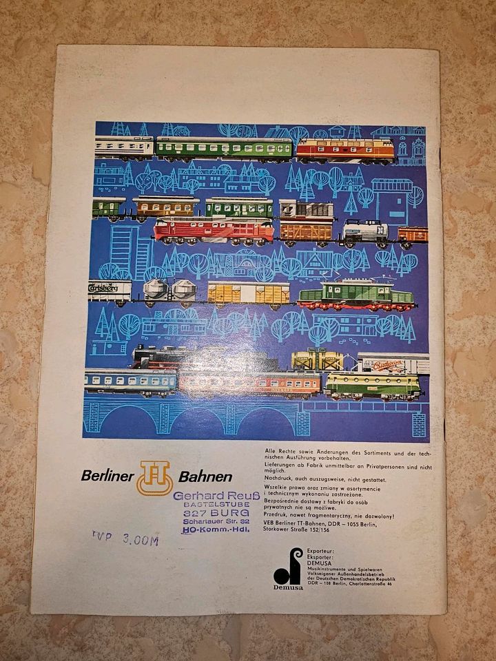 Modellbahn Katalog 1976 / 77 in Mühltroff