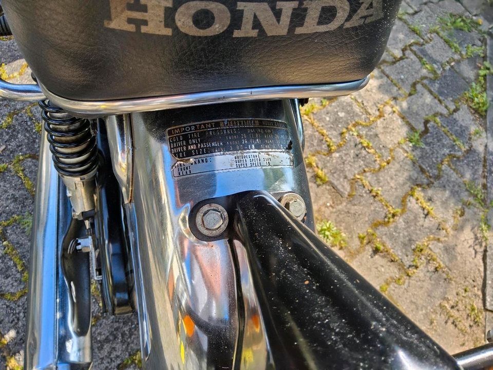 Honda CB 350 B4 EZ 1973 Survivor, nicht restauriert in Bingen