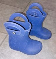 blaue "Crocs" Gummistiefel Gr. C 9 (25-26) +++ getragen + Bayern - Hof (Saale) Vorschau