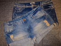 Jeans Shorts kurze Jeans 2 Stück Thüringen - Lederhose Vorschau