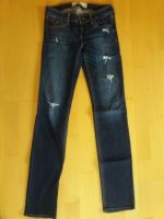dunkelblaue Hollister Jeans, Gr. W25 L33, Destroyed Baden-Württemberg - Spaichingen Vorschau