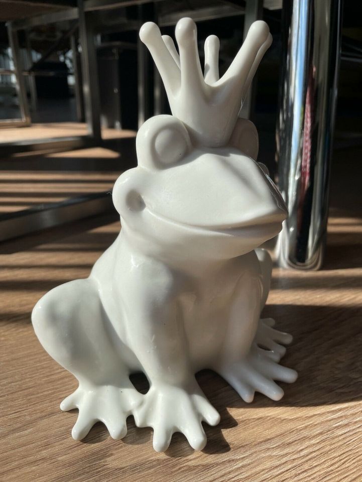 Schöne Frosch Figur Froschkönig Deko Sammler Garten Dekoration in Lippstadt