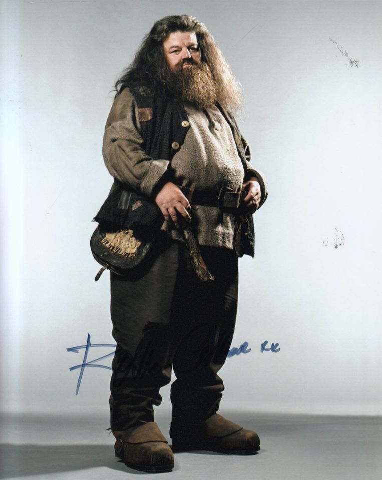 Robbie Coltrane (1950-2022; Harry Potter)- Großfoto - orig. sign. in Duisburg