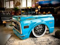 Chevy c10 c20 Blazer K5 Autofront Deko Patina Airride V8 Lowrider Hessen - Babenhausen Vorschau