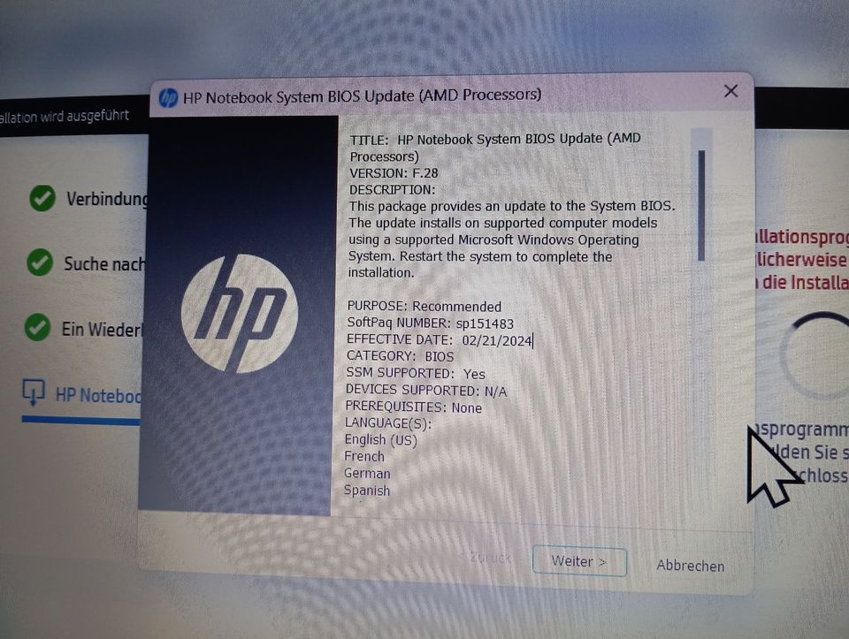 HP Laptop 17 Zoll AMD Ryzen 3 5300u in Sprockhövel