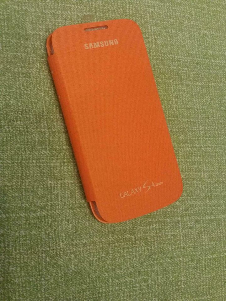 Hüllen Handy Samsung S4 Mini Farbe orange in Rosenberg