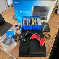 Ps4  mit 17 spiele  und 2 Controller   top Zustand Bayern - Rottenburg a.d.Laaber Vorschau