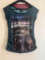 Amisu Shirt grün mit Motiv Gr.XS Neu Sachsen - Döbeln Vorschau