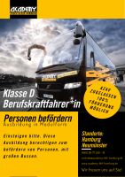 Ausbildung Berufskraftfahrer*in im Personenverkehr, BUS D Schleswig-Holstein - Norderstedt Vorschau