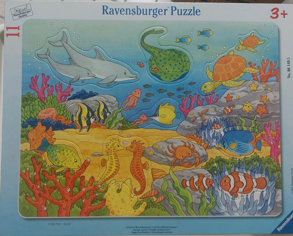 Kinderpuzzle, 3+, 11 Teile, Ravensburger in Oberhausen