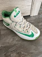 Nike lebron 11 low weiß grün Grösse 45,5 Sachsen - Frohburg Vorschau