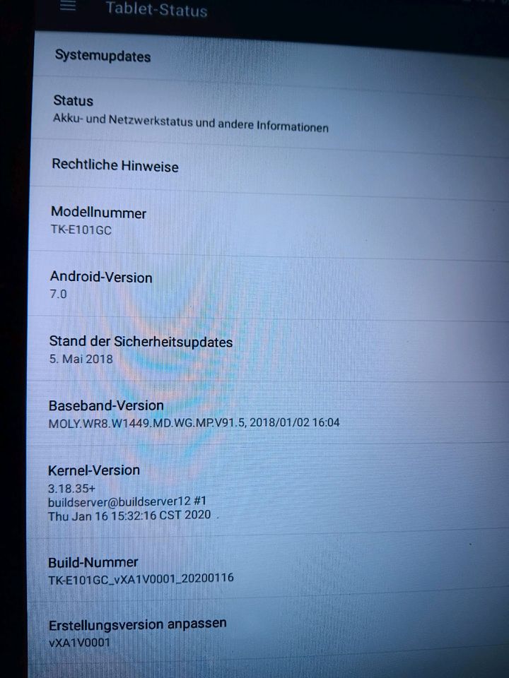 Tablet 4 GB Android 7.0 neuwertig SIM fähig LTE in Starnberg