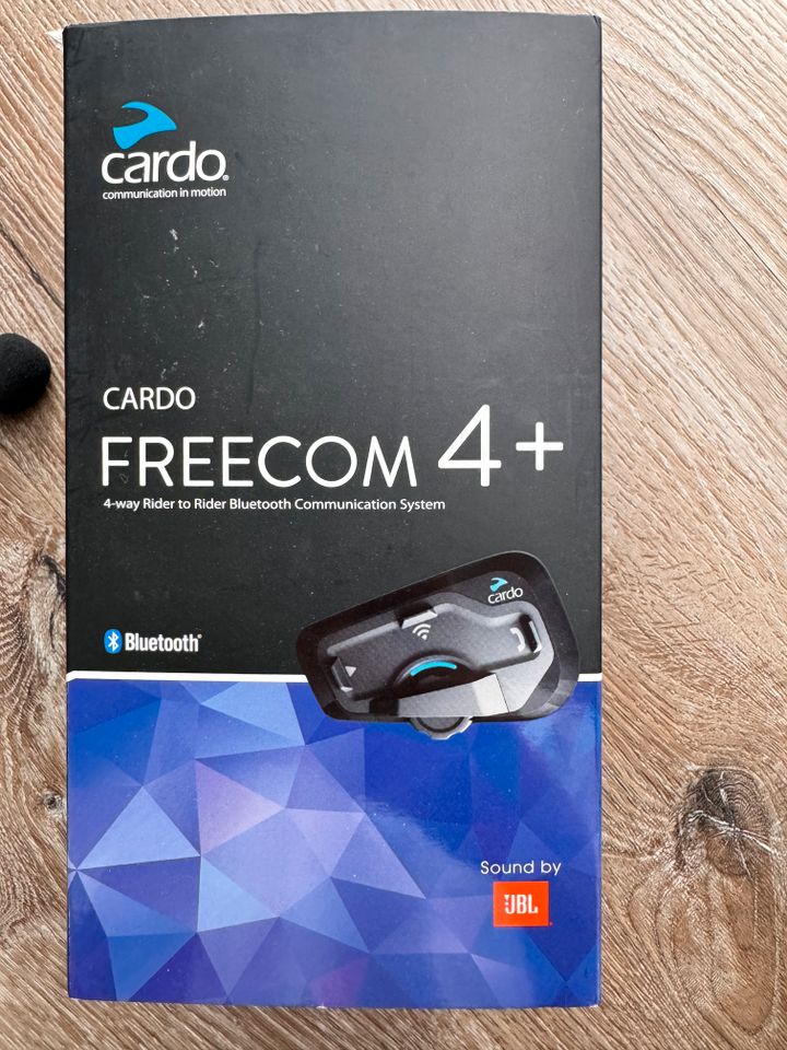 Cardo Freecom 4+ Motorrad 4-Wege Bluetooth Kommunikationssystem in Porta Westfalica