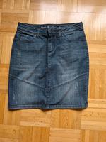 Minirock blau/grau Gr. 34 Hessen - Borken Vorschau