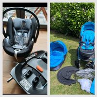 Kombi- Kinderwagen Knorr Baby voletto+ Cybex Aton Q Babyschale Rheinland-Pfalz - Rockenhausen Vorschau