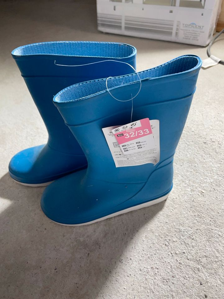 Decathlon Kinder Gummistiefel Größe 32/33 in Böhlen