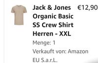 Neu und OVP 1 T Shirt von Jack und Jones XXL Farbe Beige Berlin - Tempelhof Vorschau