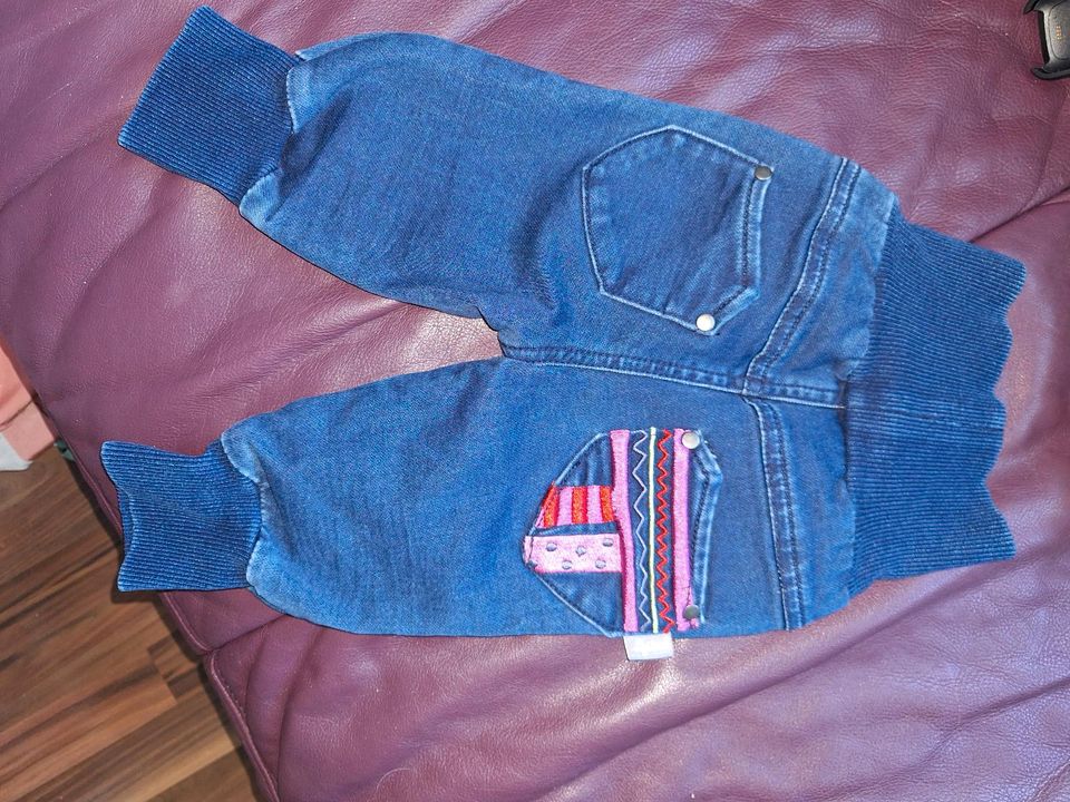 Sigikid Babyhose Jeans Sommer 74 pink in Bad Berneck i. Fichtelgebirge