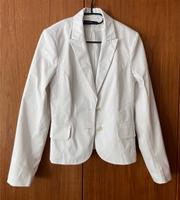 Blazer, weiß, Comma, Gr. 38, Baumwolle Nordrhein-Westfalen - Lemgo Vorschau